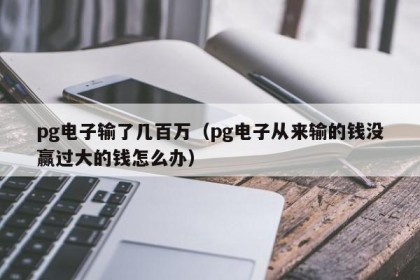 pg电子输了几百万（pg电子从来输的钱没赢过大的钱怎么办）