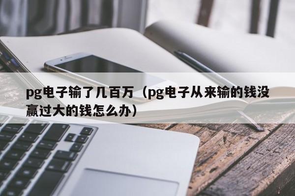pg电子输了几百万(pg电子从来输的钱没赢过大的钱怎么办)